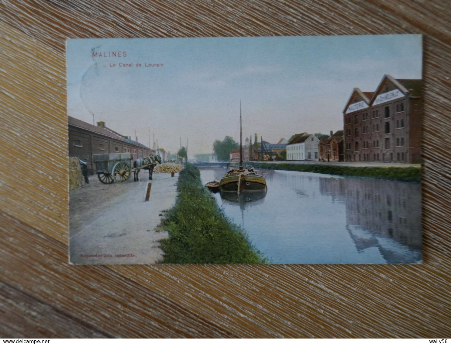 Mechelen-malines Le Canal De Louvain - Malines