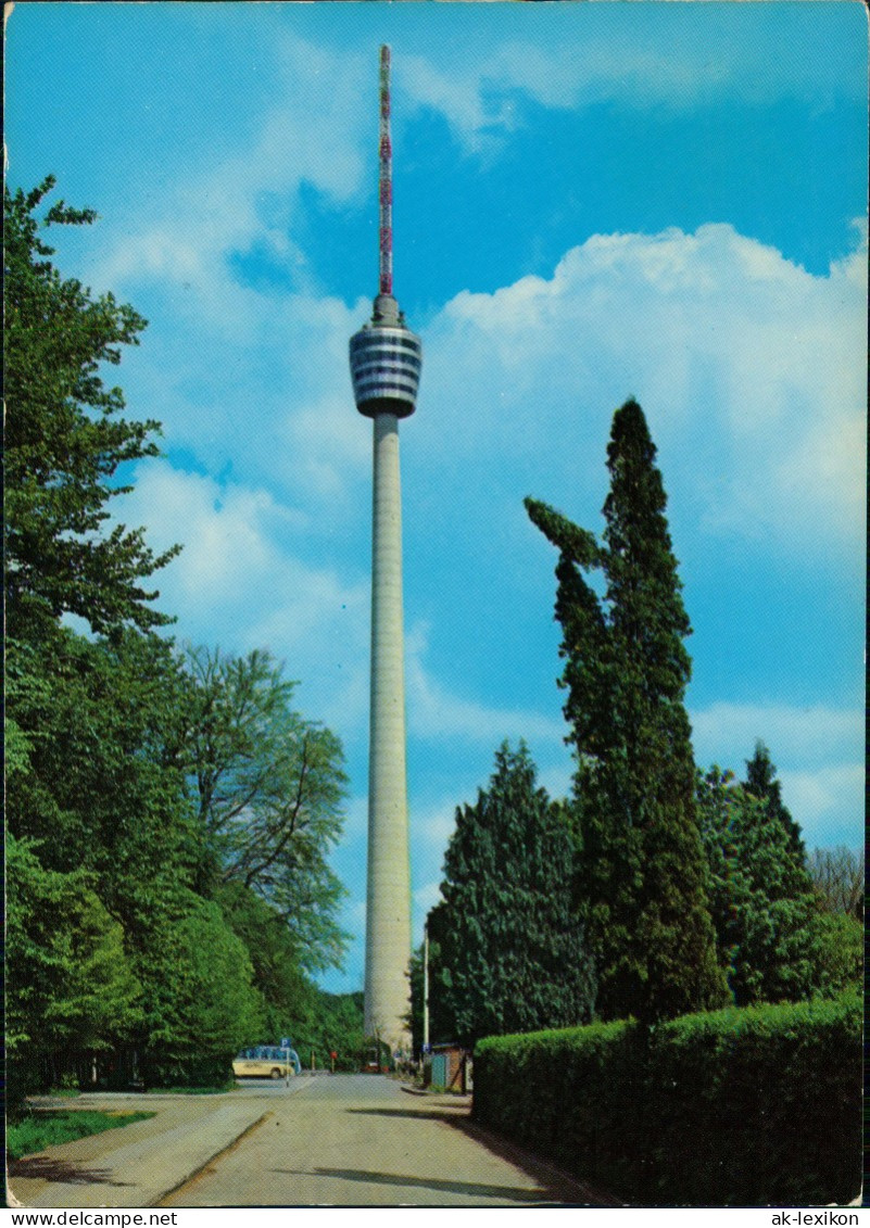 Ansichtskarte Stuttgart Weg Zum Fernsehturm 1968 - Stuttgart