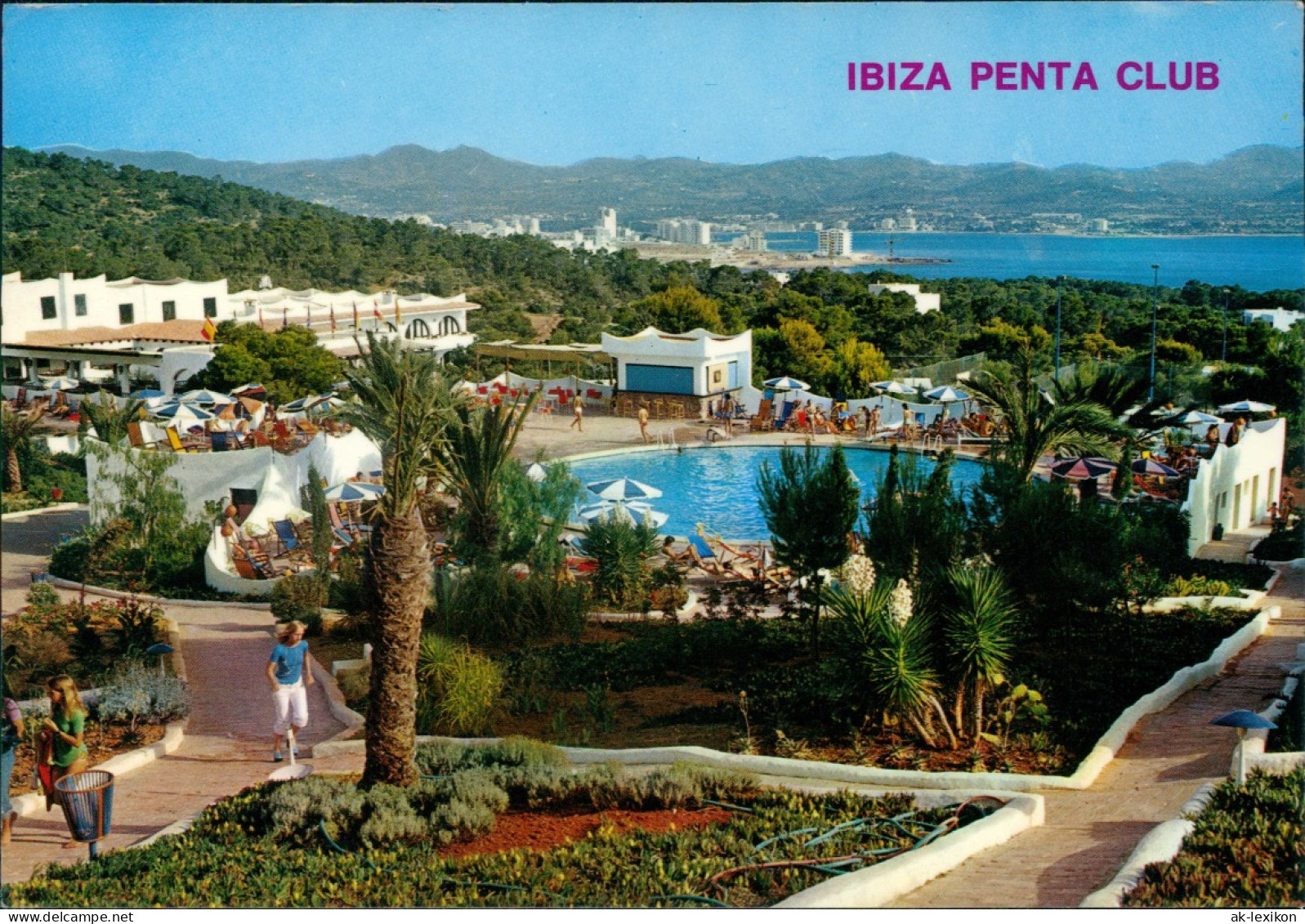 Postales San Antonio (Ibiza) IBIZA PENTA CLUB 1980 - Otros & Sin Clasificación