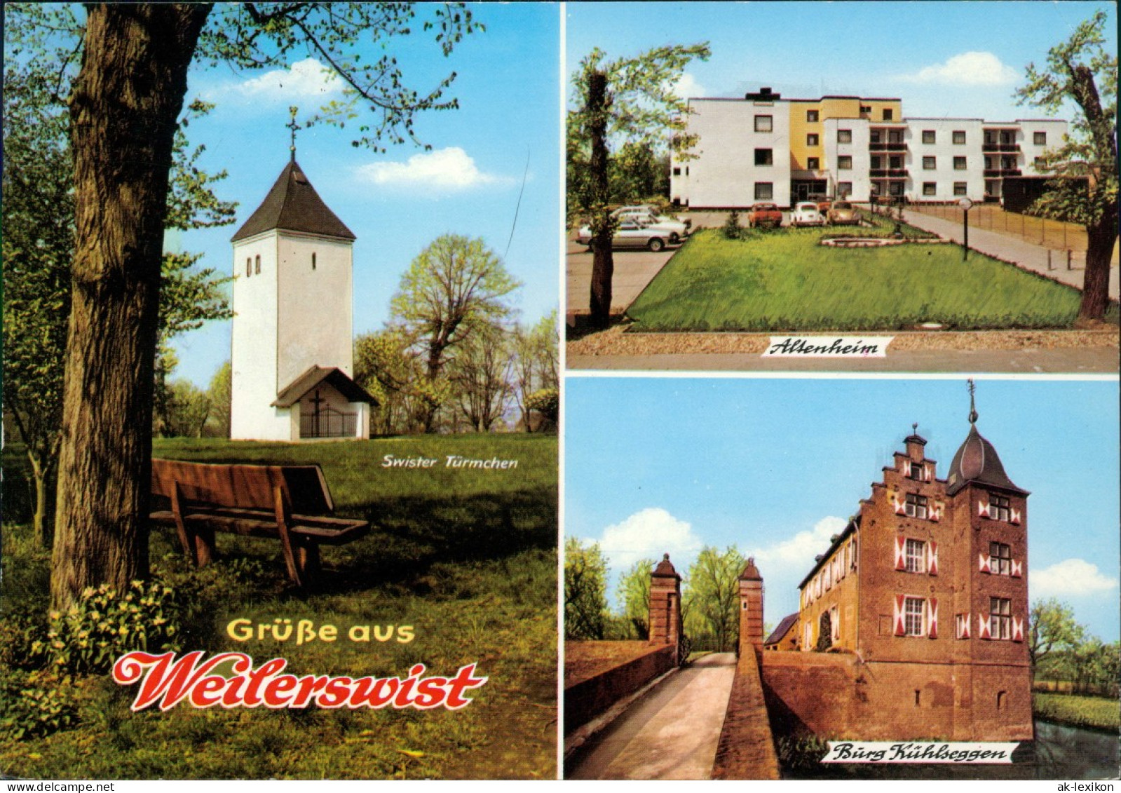 Müggenhausen-Weilerswist Weilerswist Mehrbild-AK Altenheim, Burg Kühlseggen 1975 - Autres & Non Classés