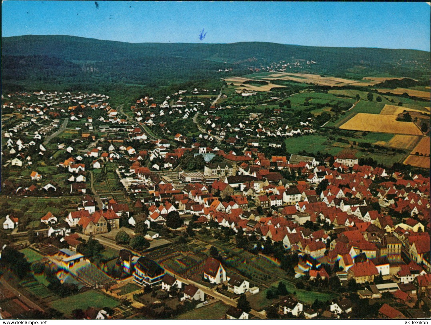 Horn-Bad Meinberg Ortsteil HORN Luftbild  Teutoburger Wald & Externsteine  1977 - Sonstige & Ohne Zuordnung