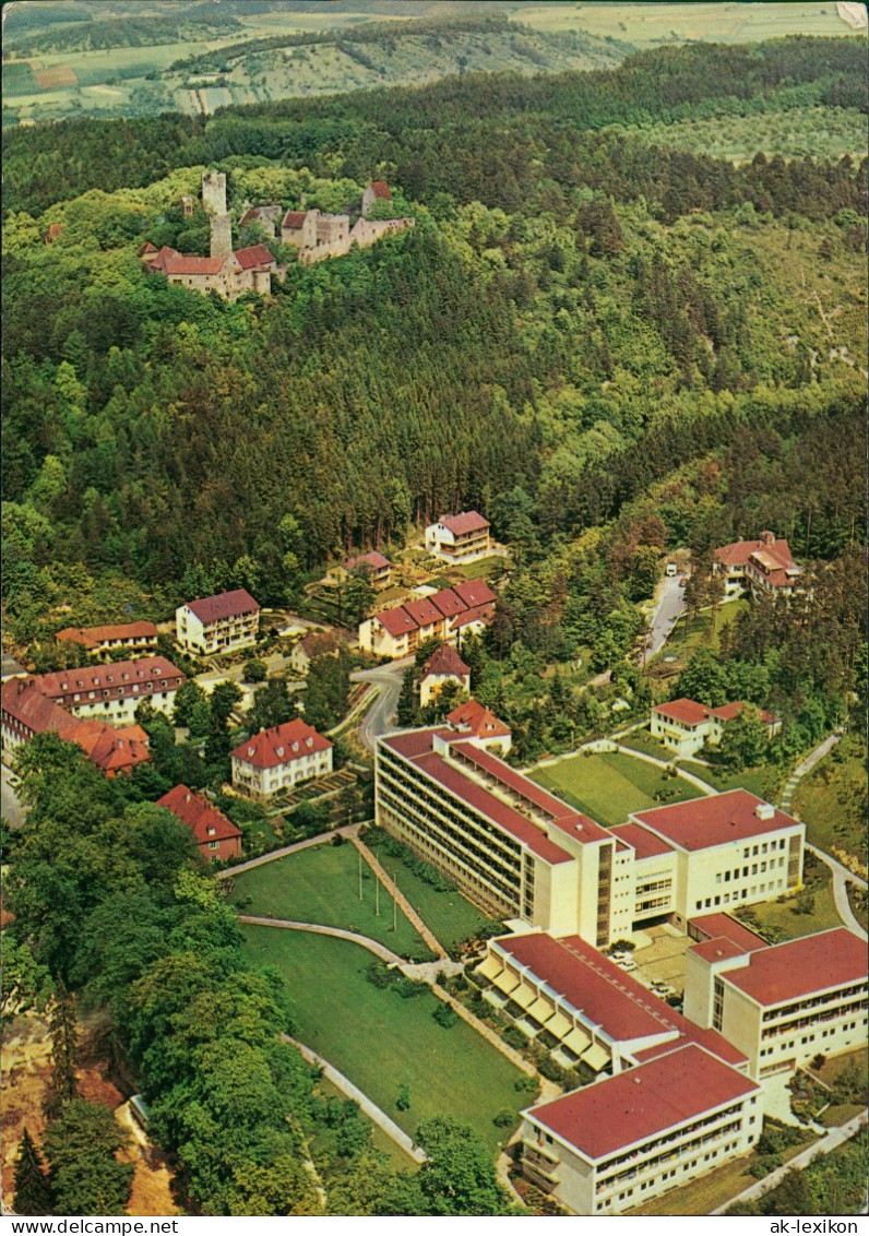 Neuhaus-Bad Neustadt A.d. Saale Luftbildaufnahme Kurviertel Mit Salzburg 1968 - Autres & Non Classés