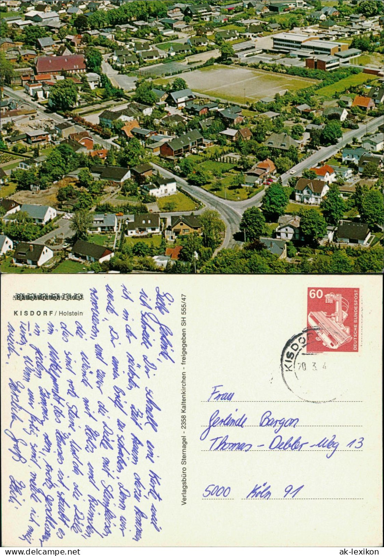 Ansichtskarte Kisdorf Luftbild Luftaufnahme 1980 - Autres & Non Classés