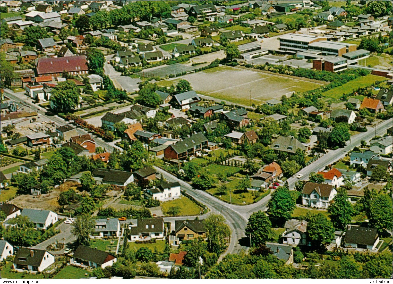 Ansichtskarte Kisdorf Luftbild Luftaufnahme 1980 - Autres & Non Classés