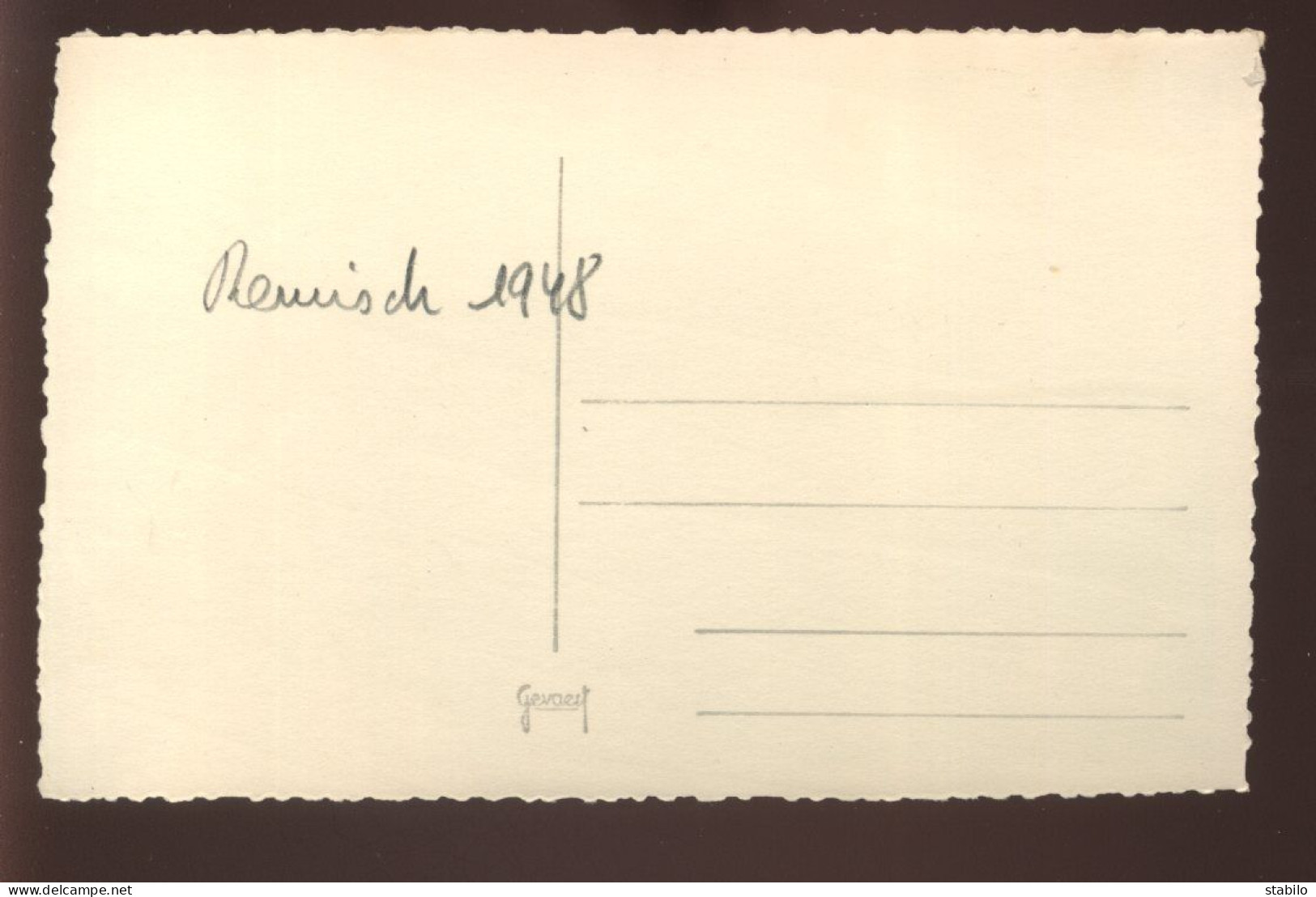 LUXEMBOURG - REMISCH - VENTE DE RAISINS - 1948 - FORMAT 13 X 8.5 CM - Lugares