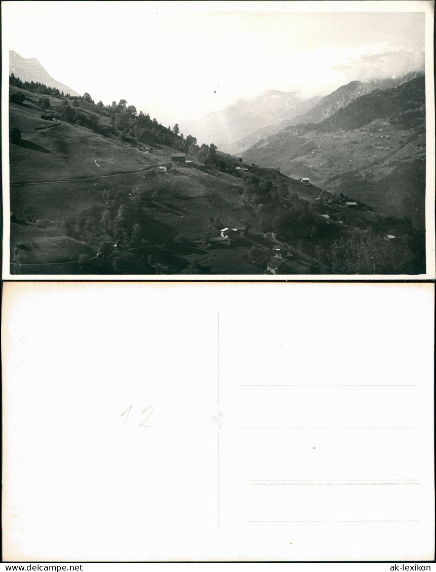 Foto  Alm Österreich 1933 Privatfoto - Te Identificeren