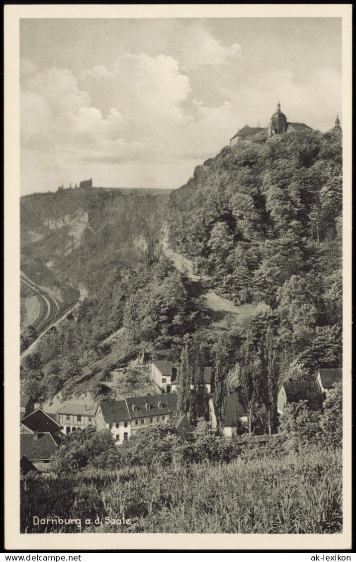Ansichtskarte Dornburg-Dornburg-Camburg Blick Auf Die Stadt 1929 - Sonstige & Ohne Zuordnung