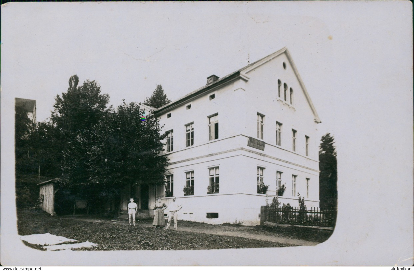 Ansichtskarte  Familie Vor Stadthaus 1913 - To Identify