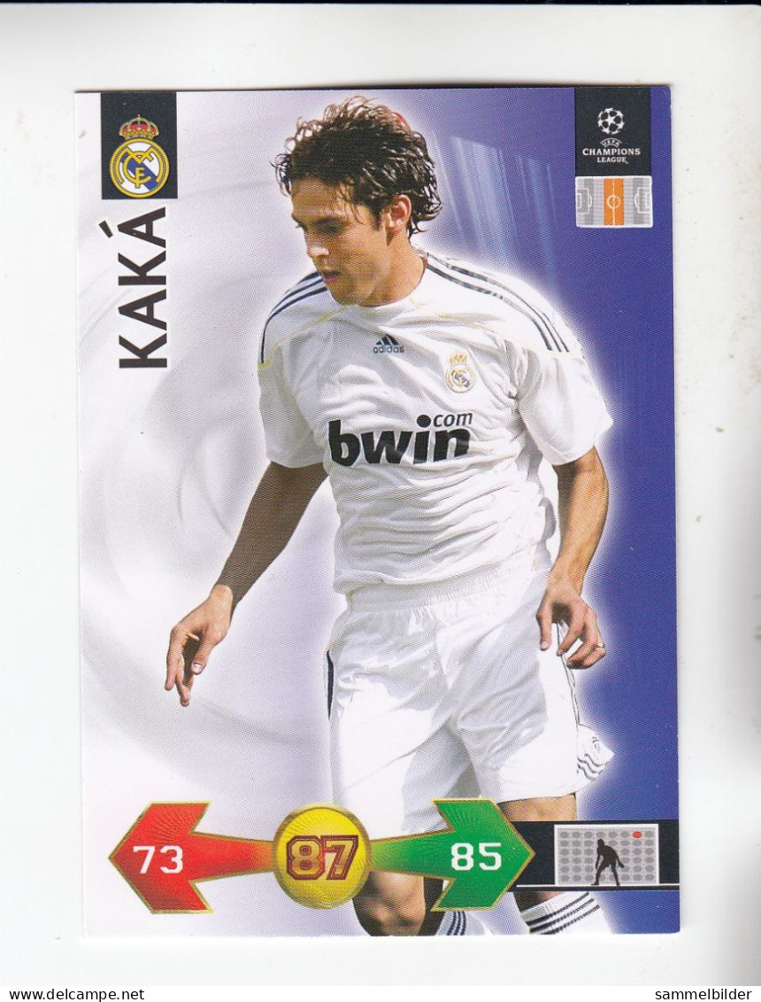 Panini Champions League Trading Card 2009 2010 KAK`A  Real Madrid - Deutsche Ausgabe