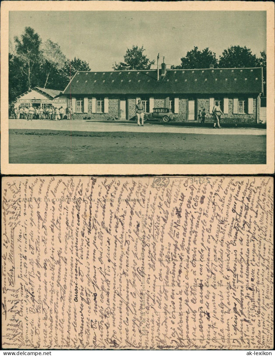 CPA La Courtine Camp - Kaserne 1922 - La Courtine