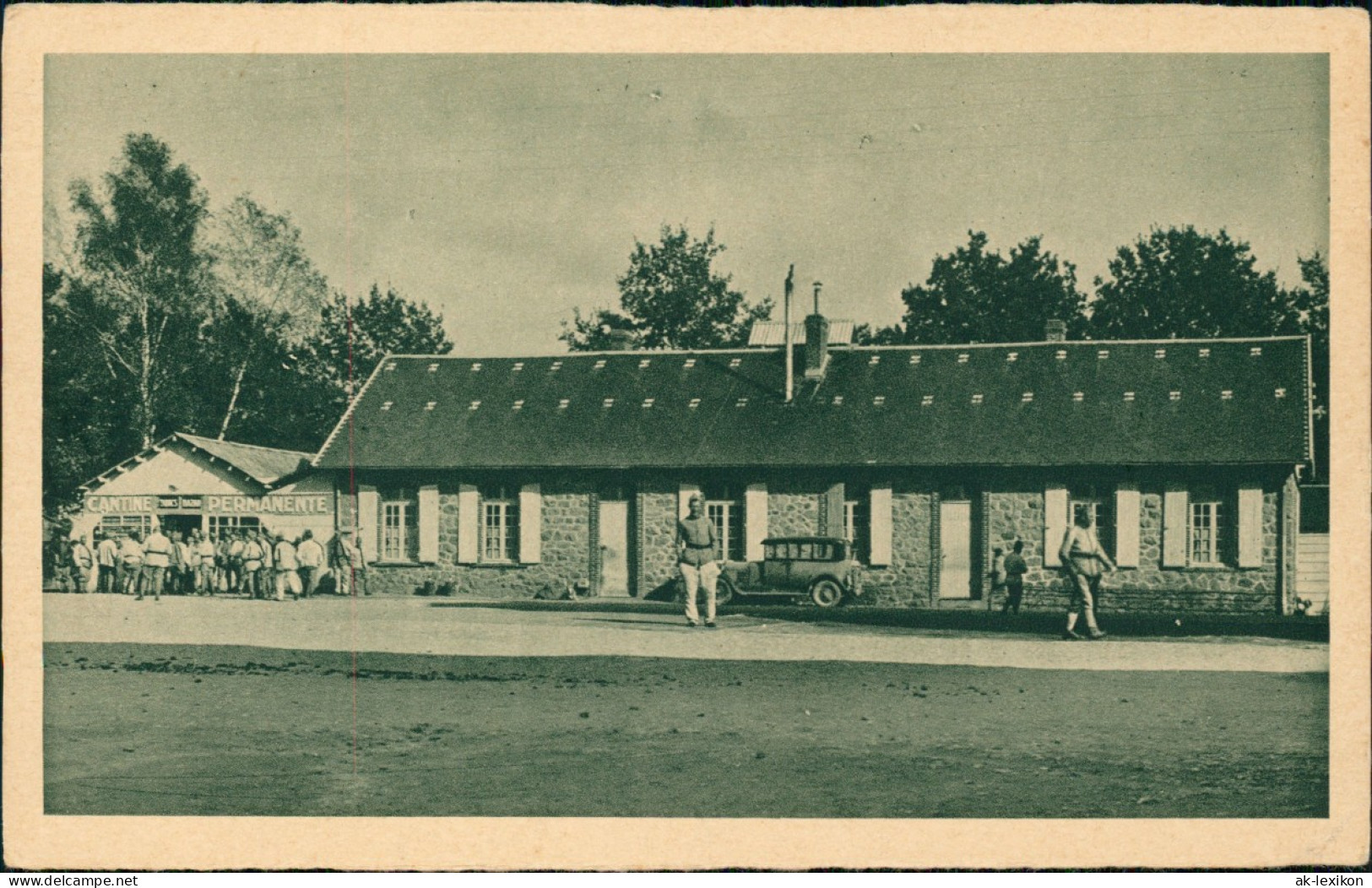 CPA La Courtine Camp - Kaserne 1922 - La Courtine