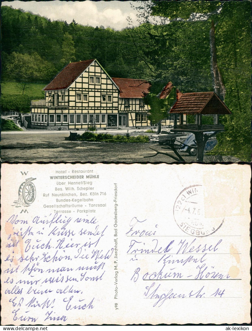 Hennef (Sieg)  WINTERSCHEIDER MÜHLE  Schepler (Neunkirchen Bez. Köln) 1960 - Hennef