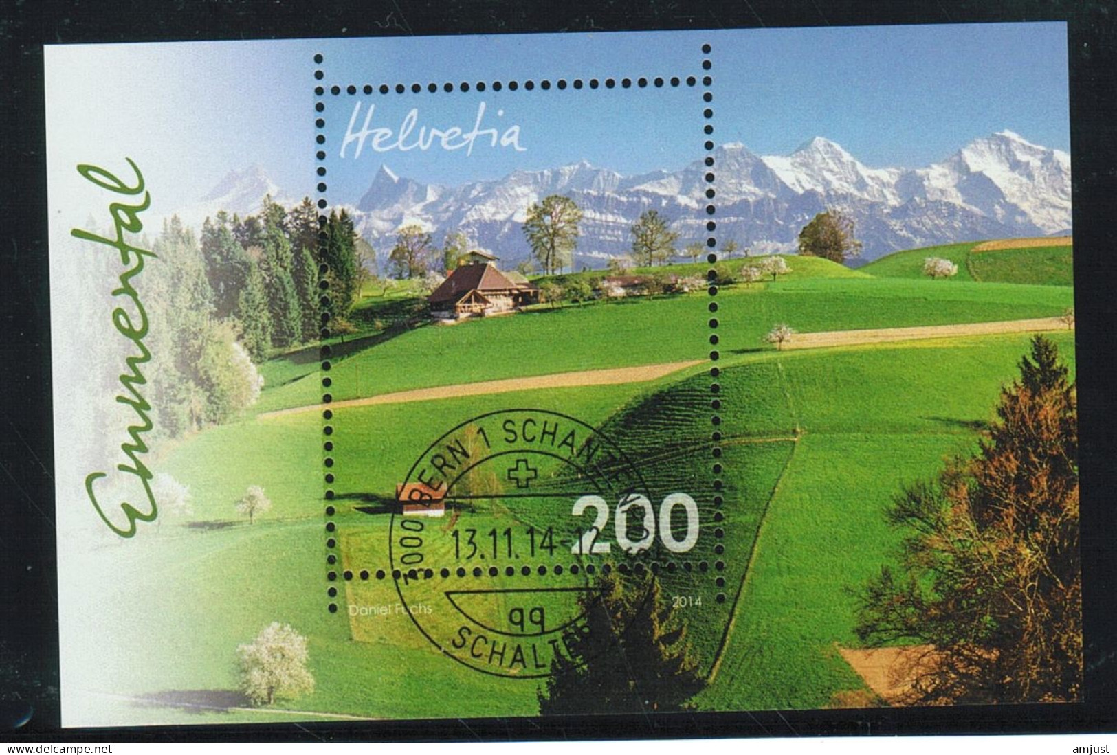 Suisse /Schweiz/Svizzera/Switzerland  // 2014 //Bloc Spécial , Paysage Suisse  No. 1530 - Gebruikt