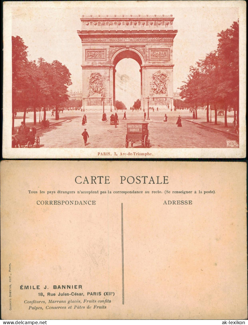 CPA Paris Arc De Triomphe Du Carrousel Place Du Carrousel 1910 - Autres & Non Classés