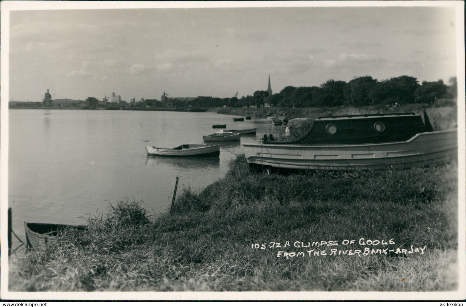 Kingston Upon Hull GLIMPSE OF GOOLE FROM THE RIVER BANK-ARJAY 1966 - Other & Unclassified