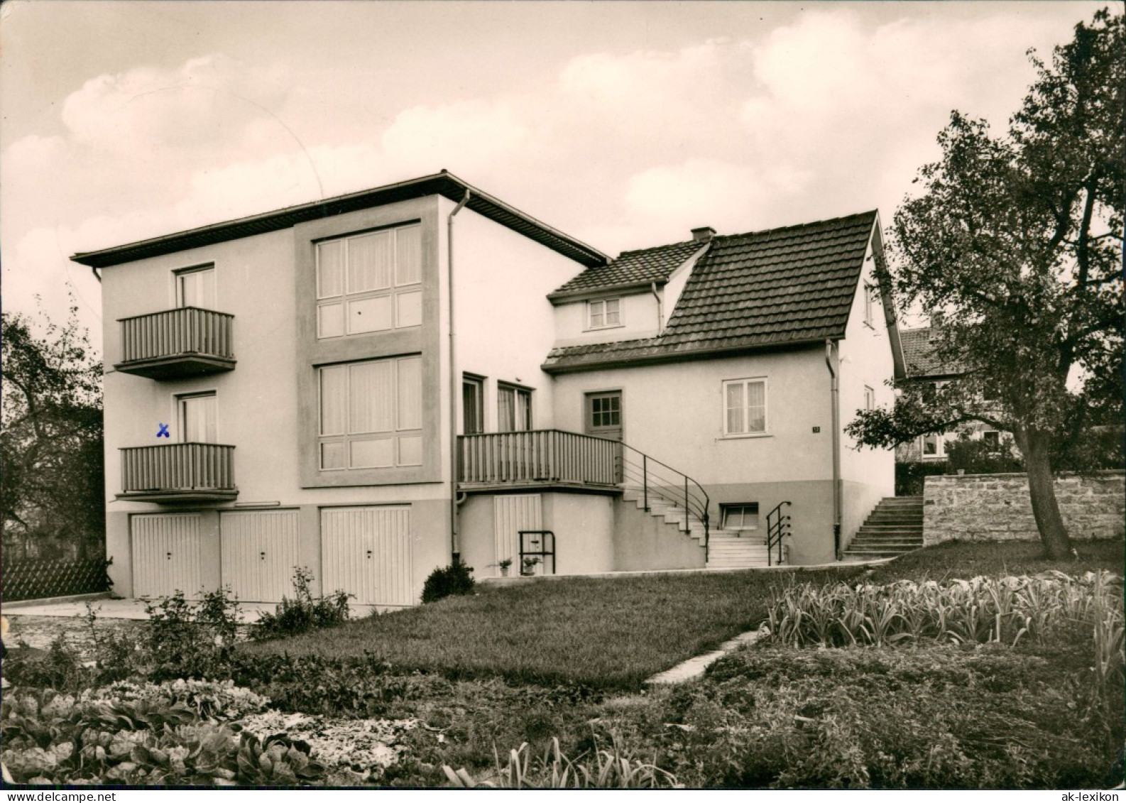 Ansichtskarte Bad Wimpfen Haus Pension Bergmann 1960 - Bad Wimpfen