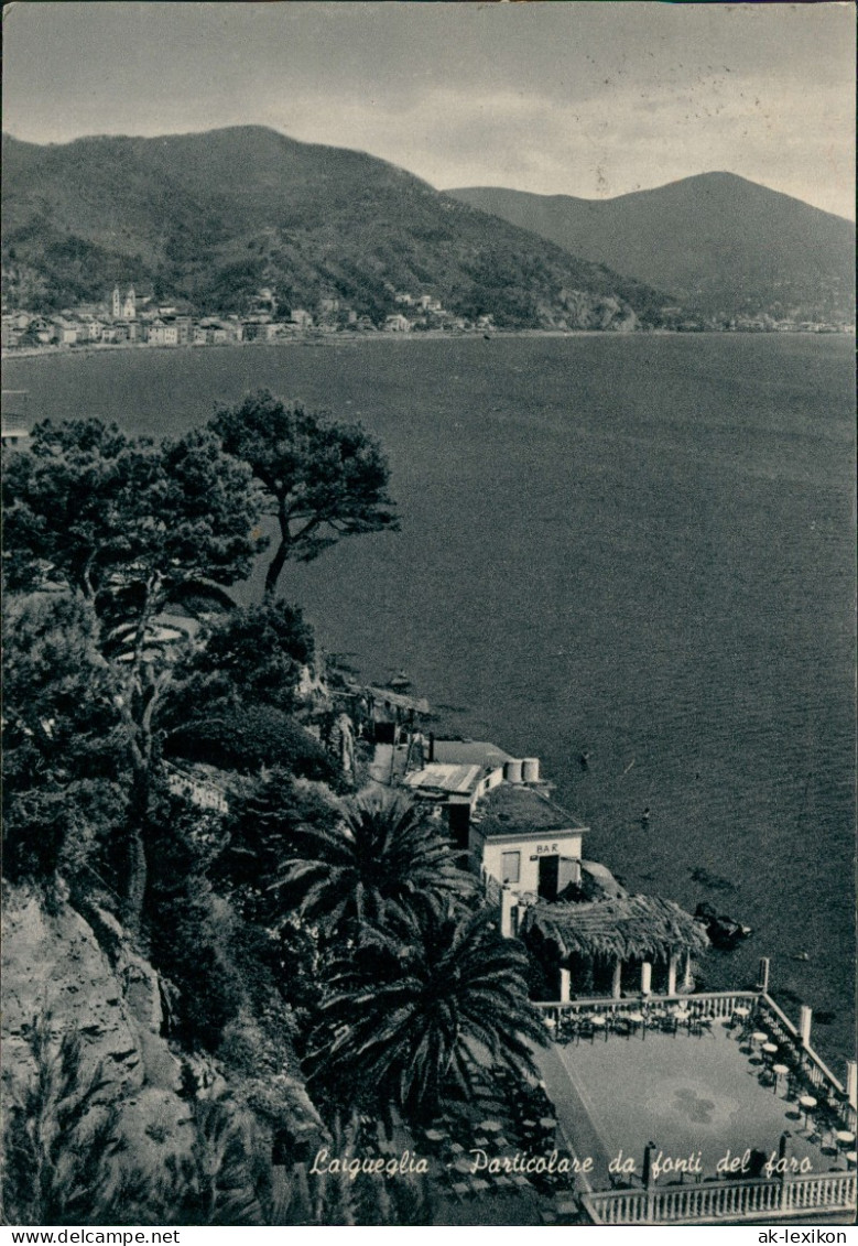 Laigueglia Panorama-Ansicht Partial View Seen From Fonti Del Faro 1955 - Other & Unclassified