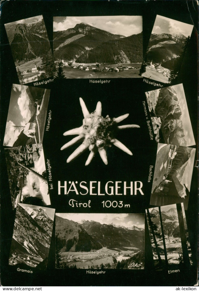 Ansichtskarte Häselgehr Häselgehr Umlandansichten Mehrbildkarte 1962 - Other & Unclassified