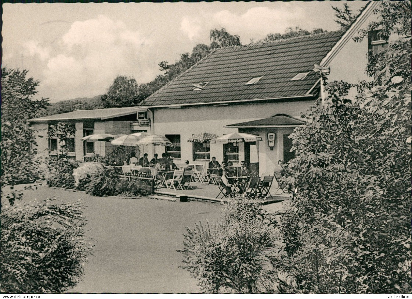 Hattingen Umlandansicht Gaststätte HAUS IN DEN TANNEN Hammerthal Nord 1965 - Hattingen