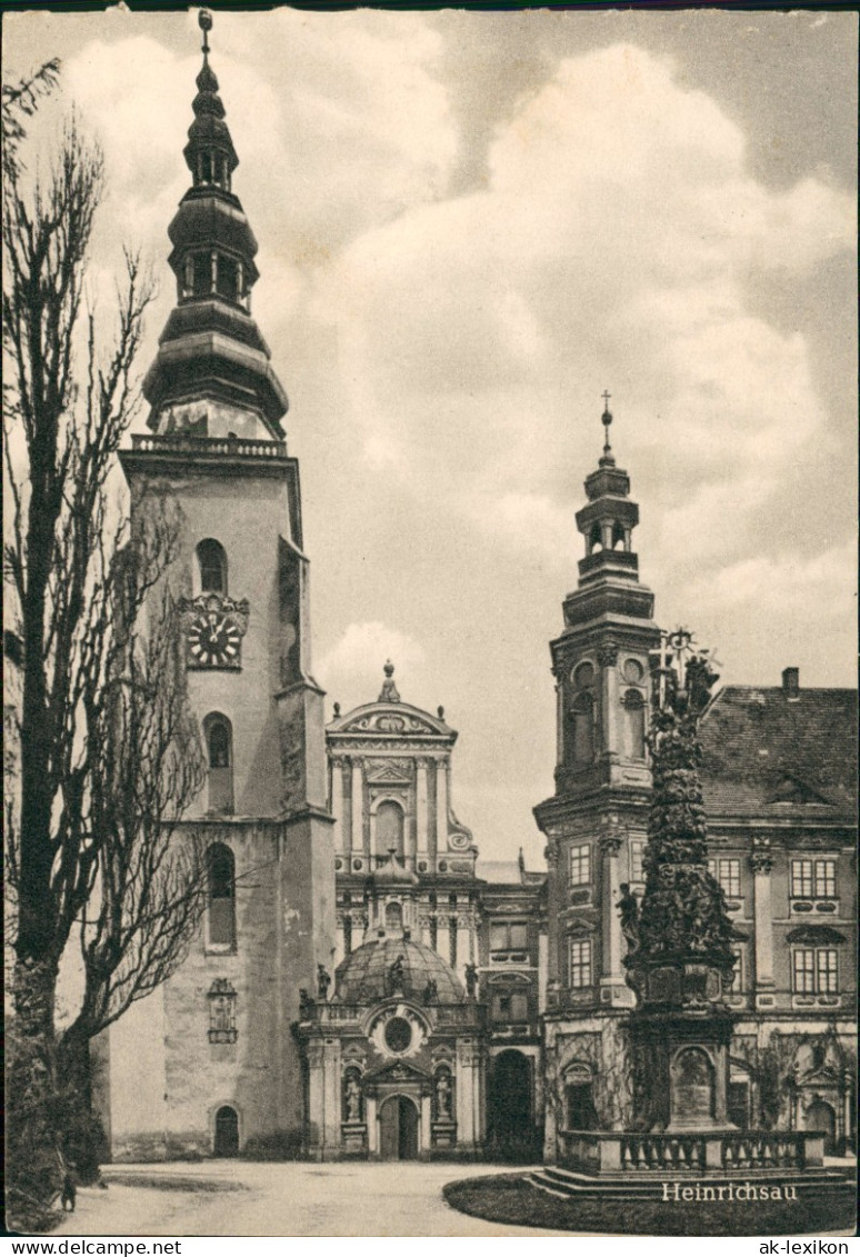 Heinrichau (Niederschlesien) Henryków Zisterzienser-Kloster Kirche 1950 - Schlesien