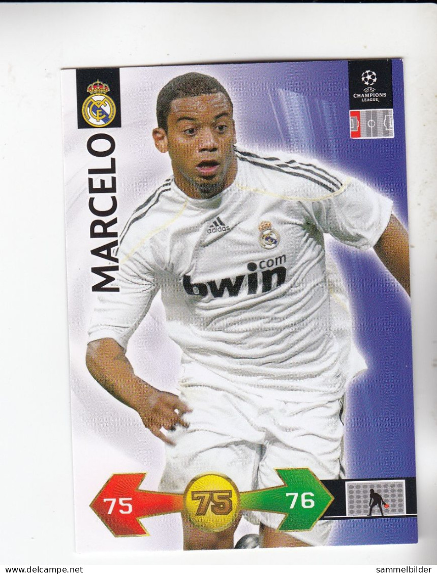 Panini Champions League Trading Card 2009 2010 Marcelo  Real Madrid - Andere & Zonder Classificatie