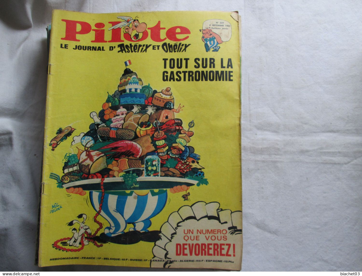 PILOTE Le Journal D'Astérix Et Obélix  N°359 - Pilote