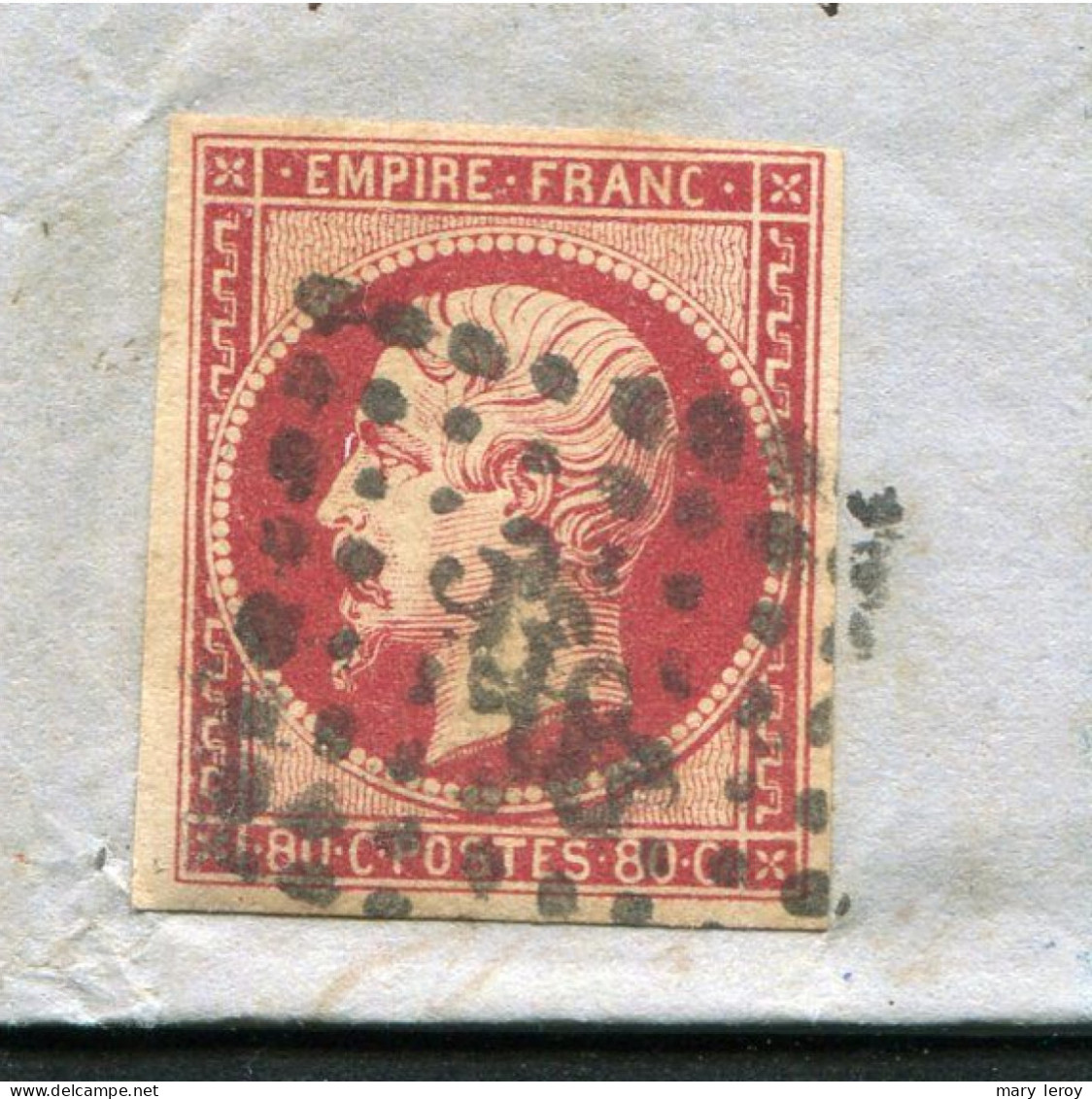 Superbe Lettre De Toulouse Pour Saint Gaudens ( 1858 ) Avec Un N° 17A Carmin Foncé - 1849-1876: Klassik