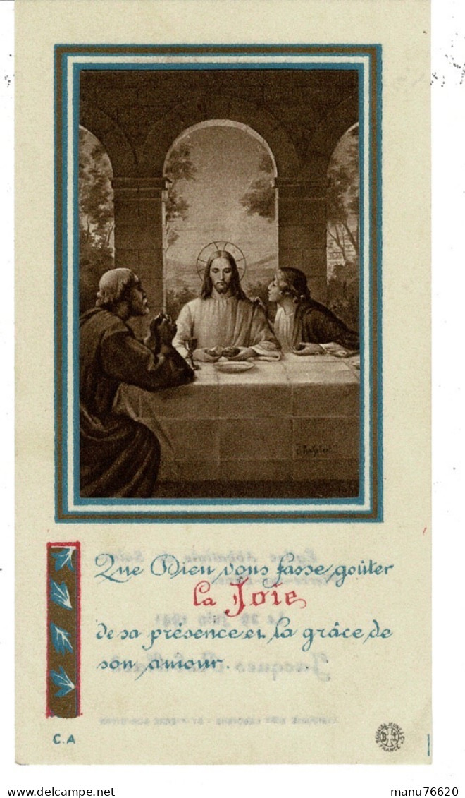 IMAGE RELIGIEUSE - CANIVET : Jacques R...? , église Saint Pierre Sur Dives , Calvados - France . - Religion & Esotericism