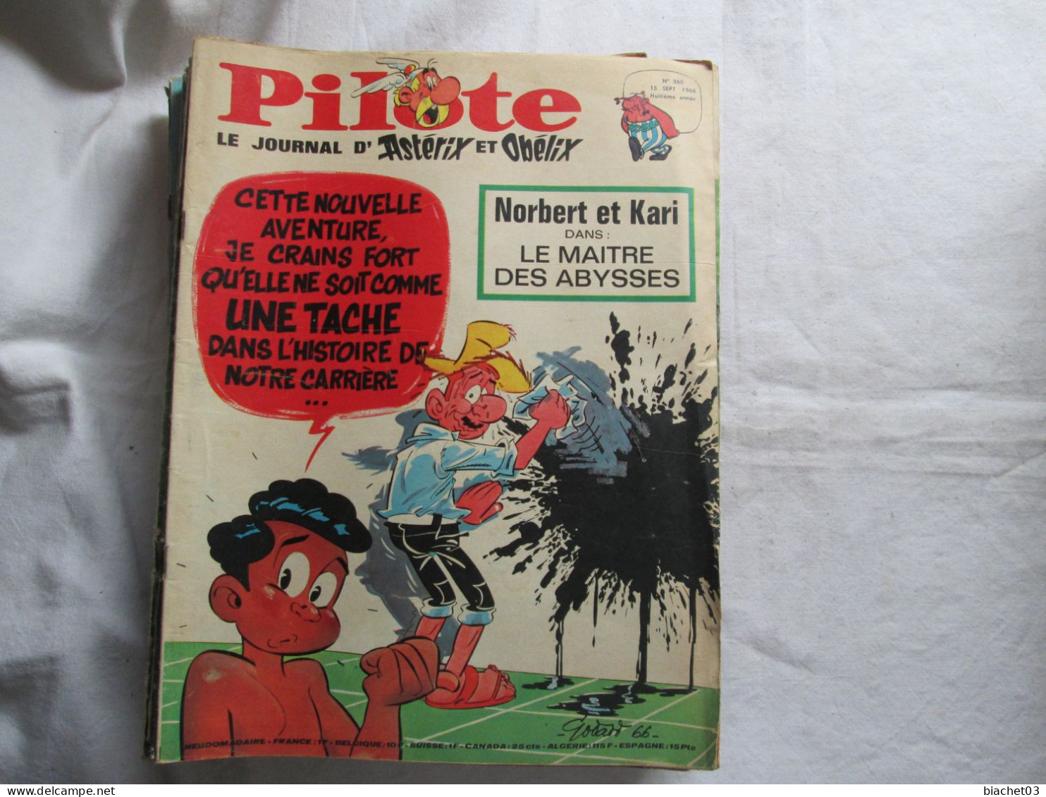 PILOTE Le Journal D'Astérix Et Obélix  N°360 - Pilote