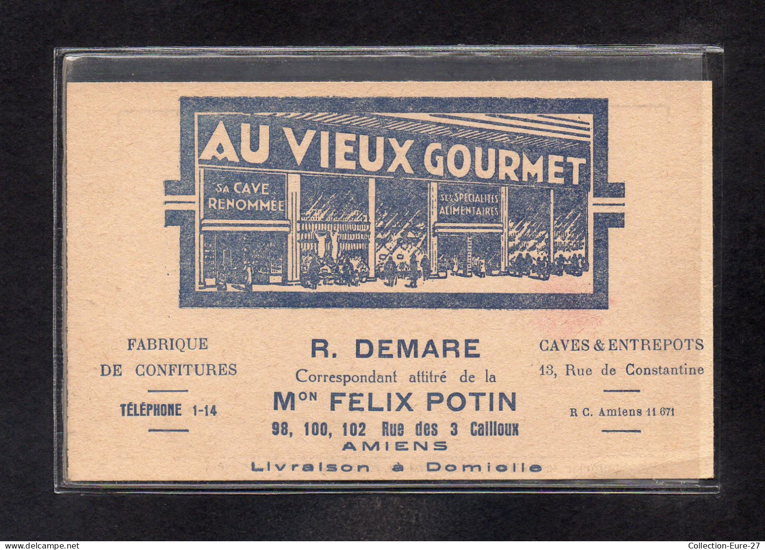 (12/05/24) 80-CPA AMIENS - AU VIEUX GOURMET - Amiens