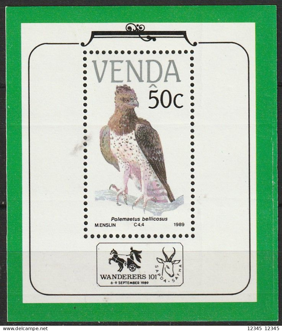 Venda 1989, Postfris MNH, Birds - Venda