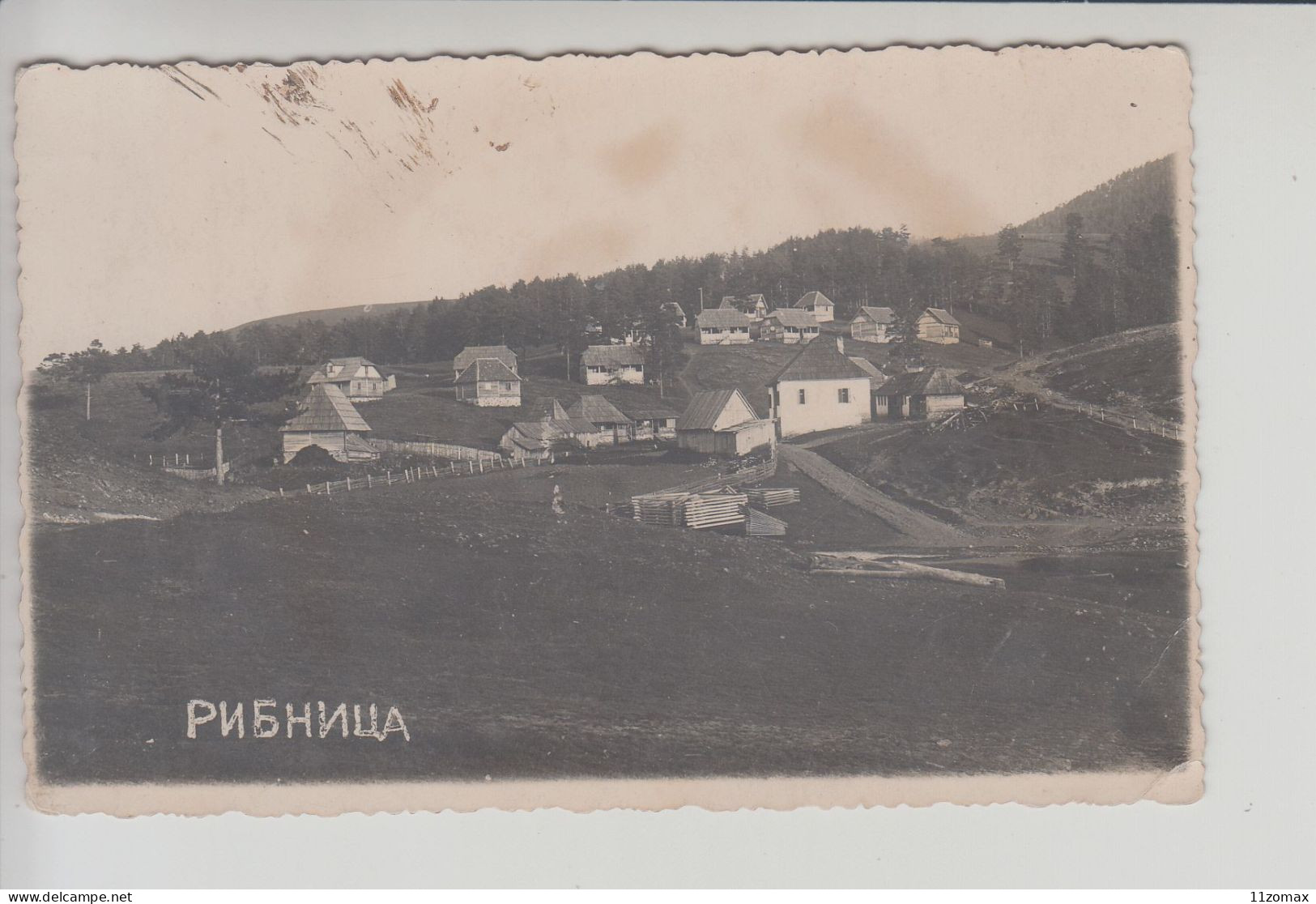 RIBNICA Zlatibor Foto Razglednica (sr2216) VEOMA RETKO - Servië