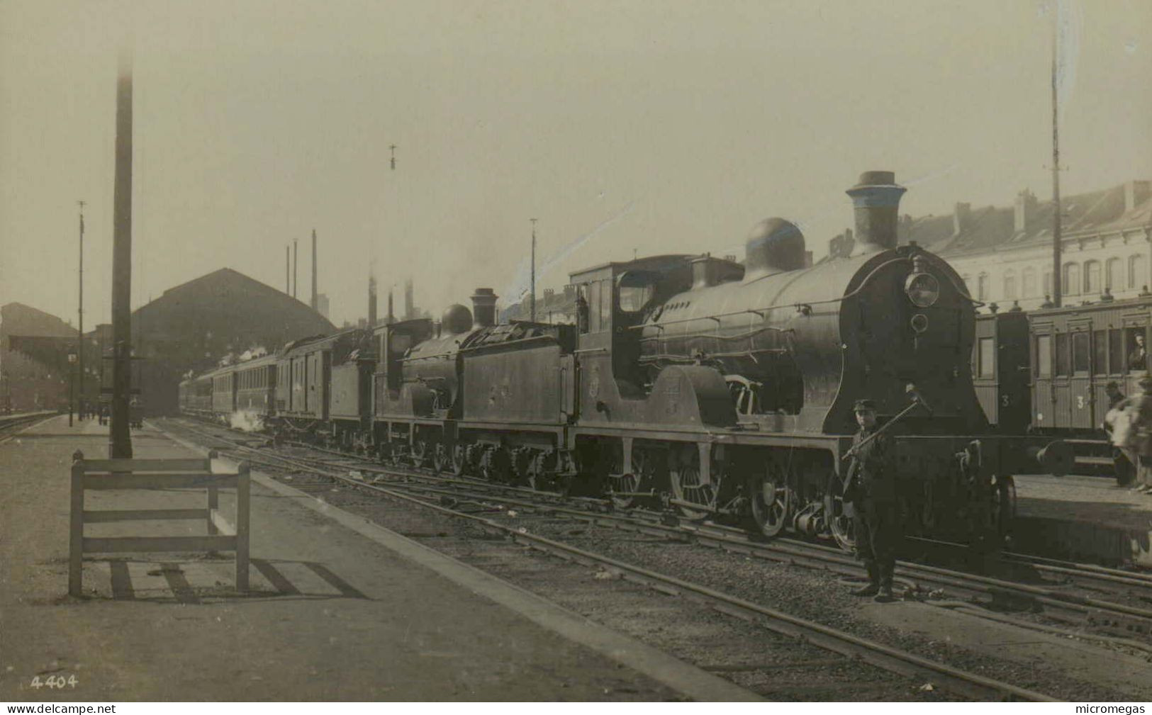 4404 Ostende Boat Train Vers 1910 - Type 17 "Dunalastair" - Légères Traces - Treinen