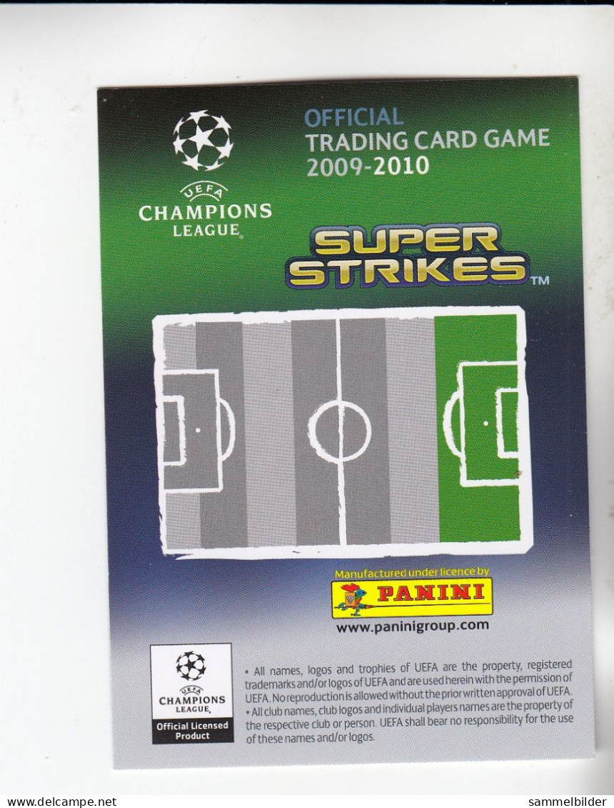 Panini Champions League Trading Card 2009 2010 Karim Benzema    Real Madrid - Other & Unclassified