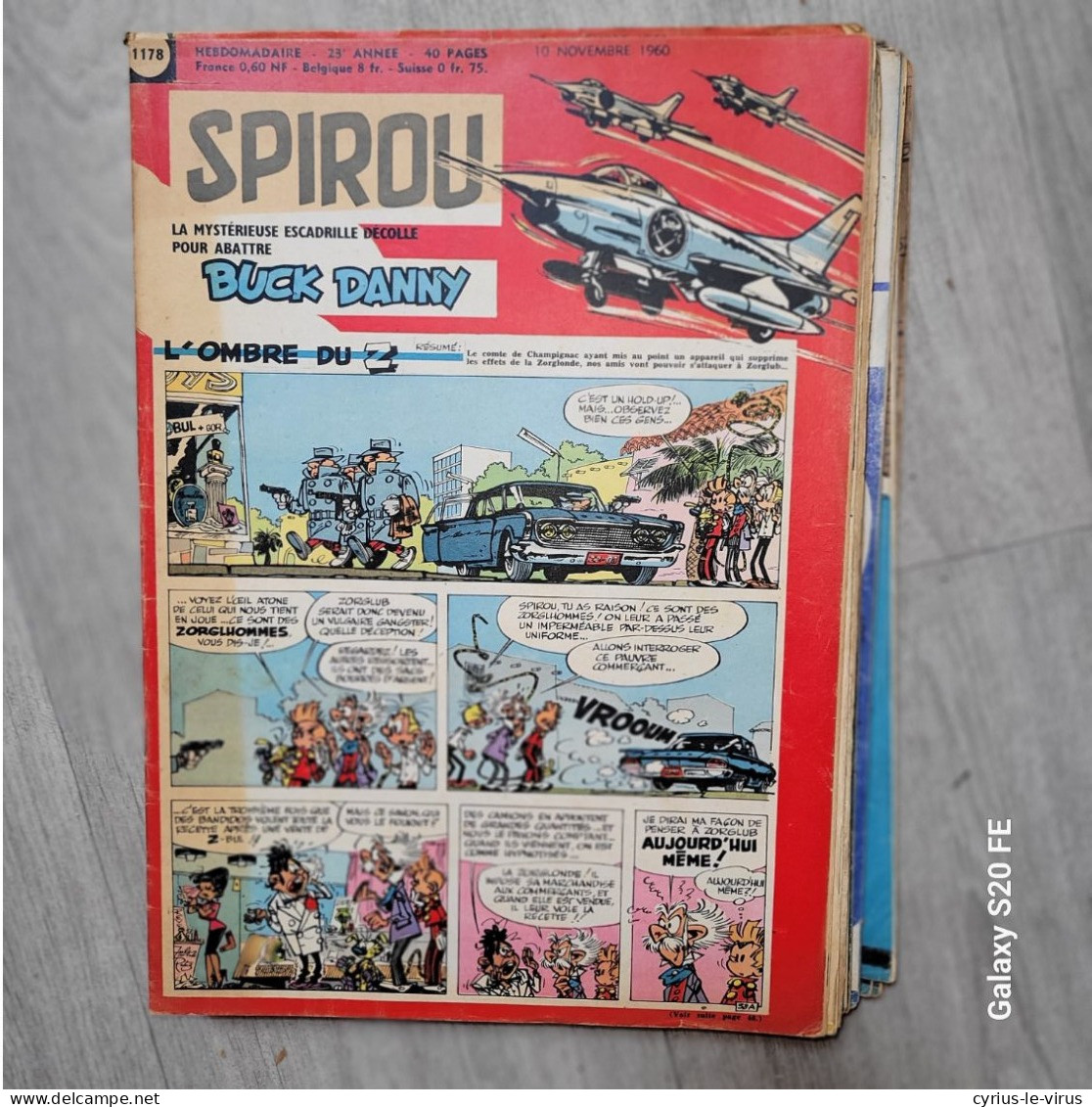 Magazines Spirou  ** L'ombre Du Z - Spirou Magazine