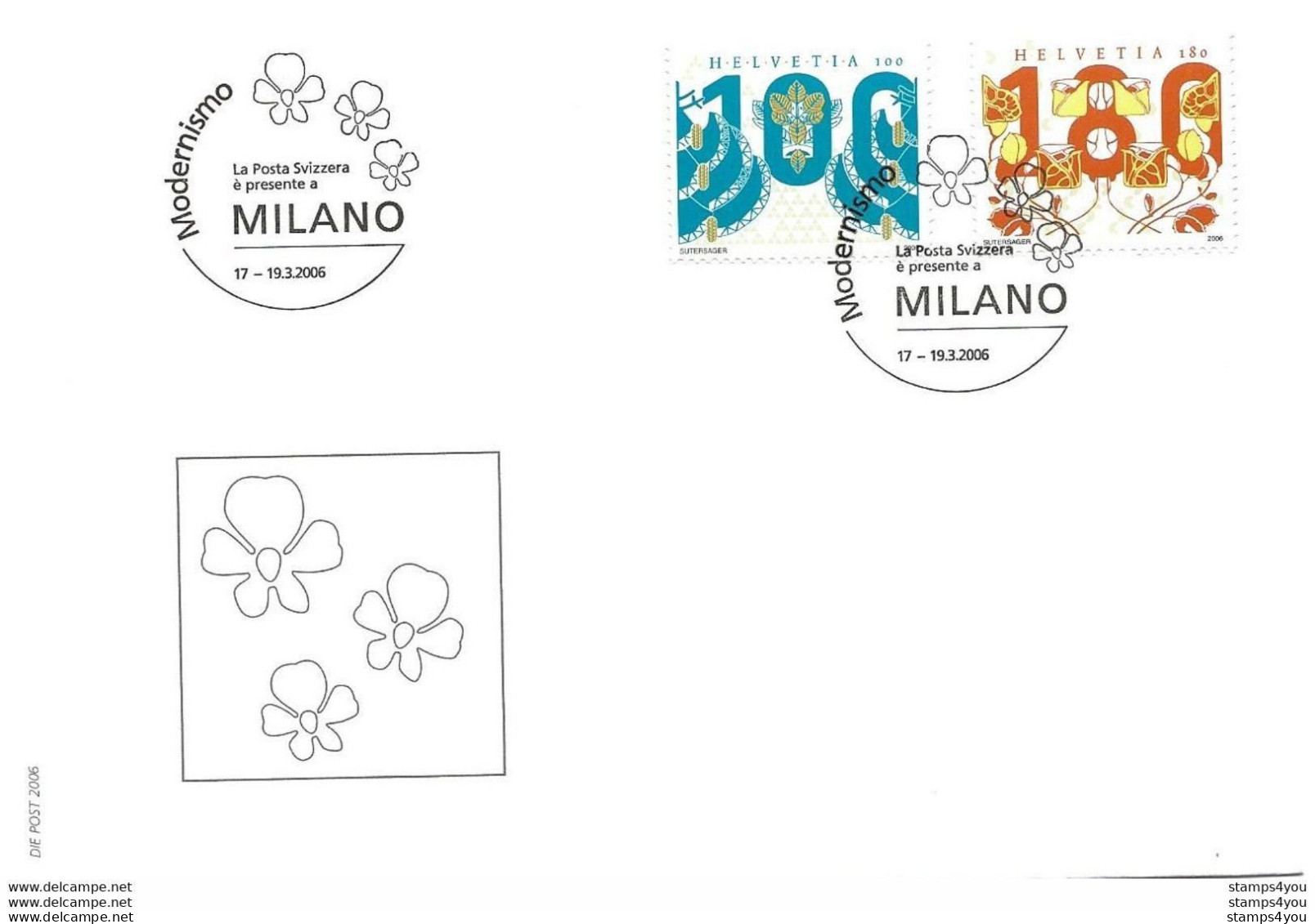 232 - 33 - Enveloppe Avec Oblit Spéciale "Expo Milano 2006" - Postmark Collection