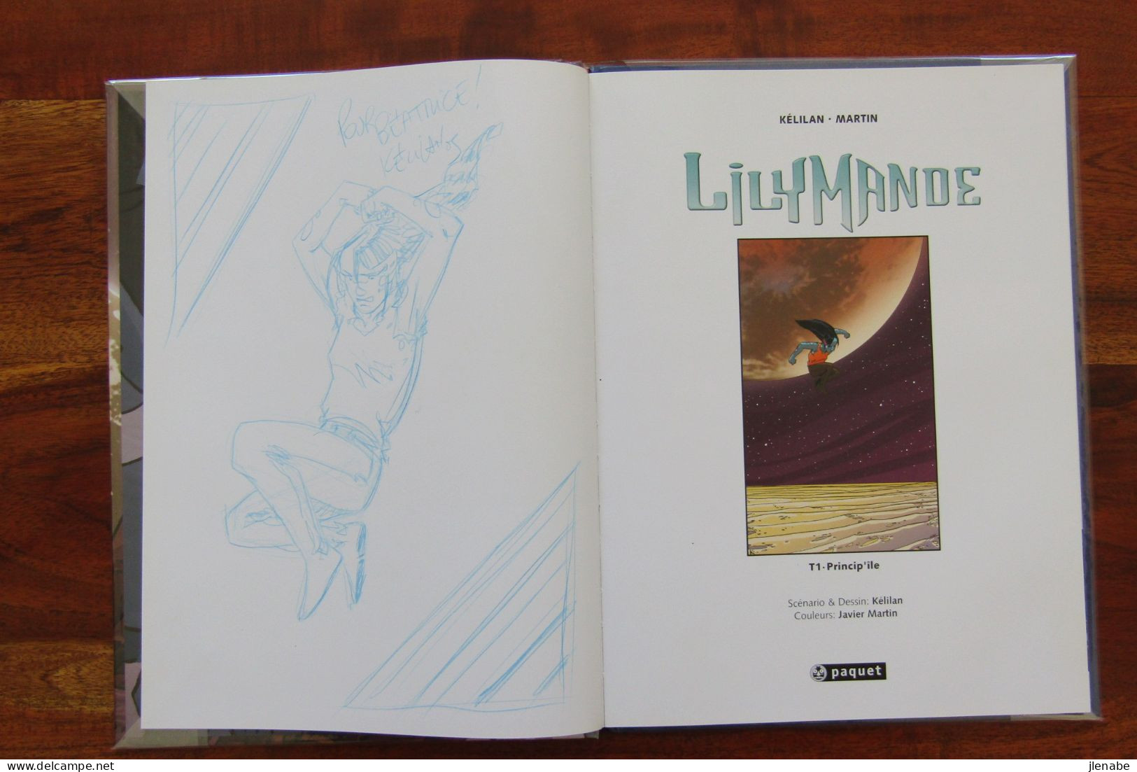 LilyMande Tome 1 EO Princip'ïle Par KELILAN MARTIN - Autographs