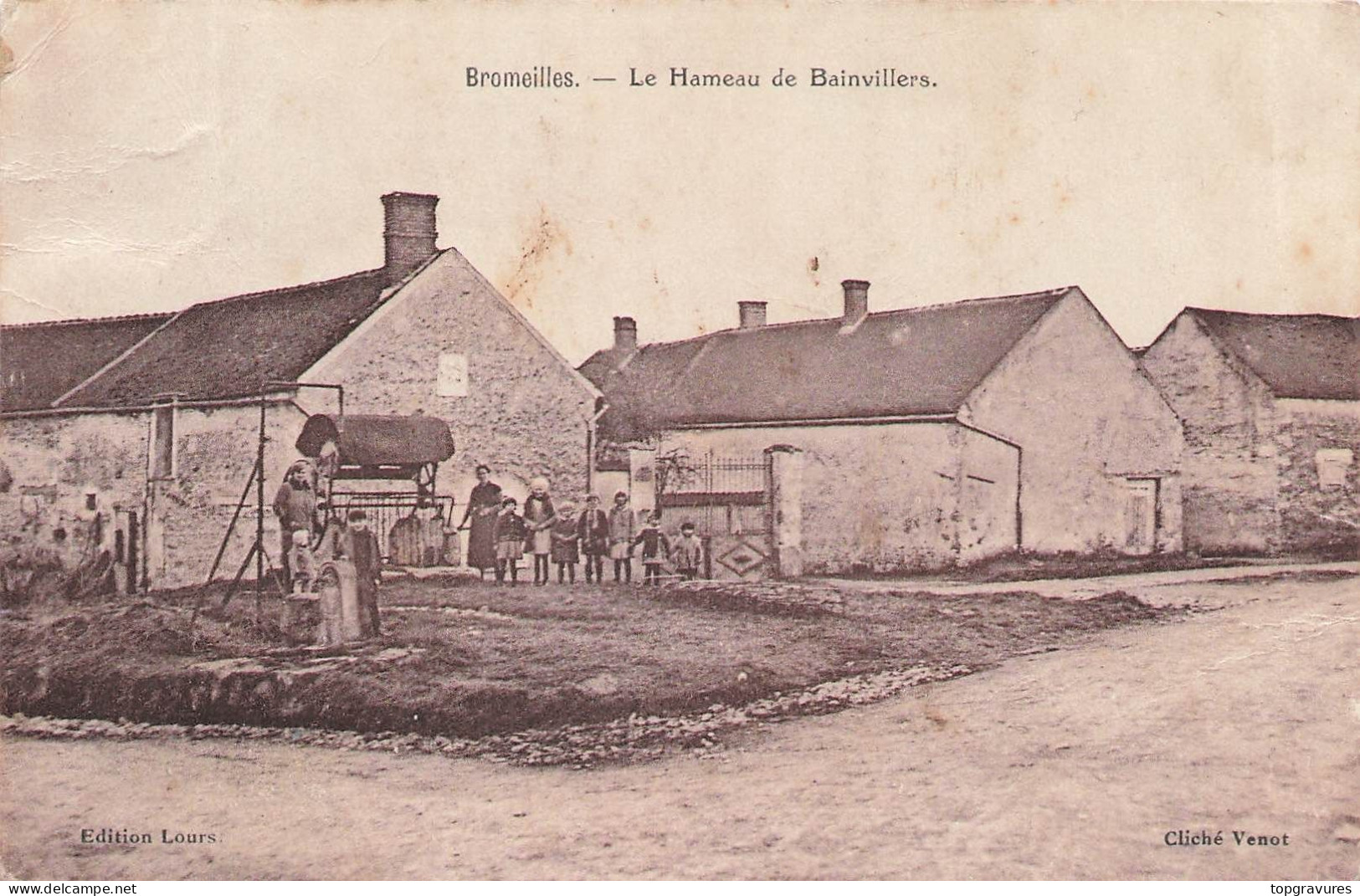 45 BROMEILLES HAMEAU DE BAINVILLERS ANIME - 1098 - Altri & Non Classificati