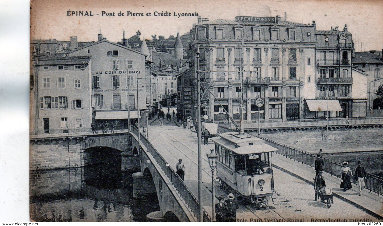 CP - EPINAL -  Pont De Pierre   - - Epinal