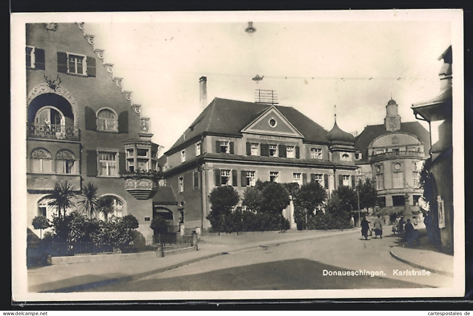 AK Donaueschingen, Hotel Adler In Der Karlstrasse  - Donaueschingen