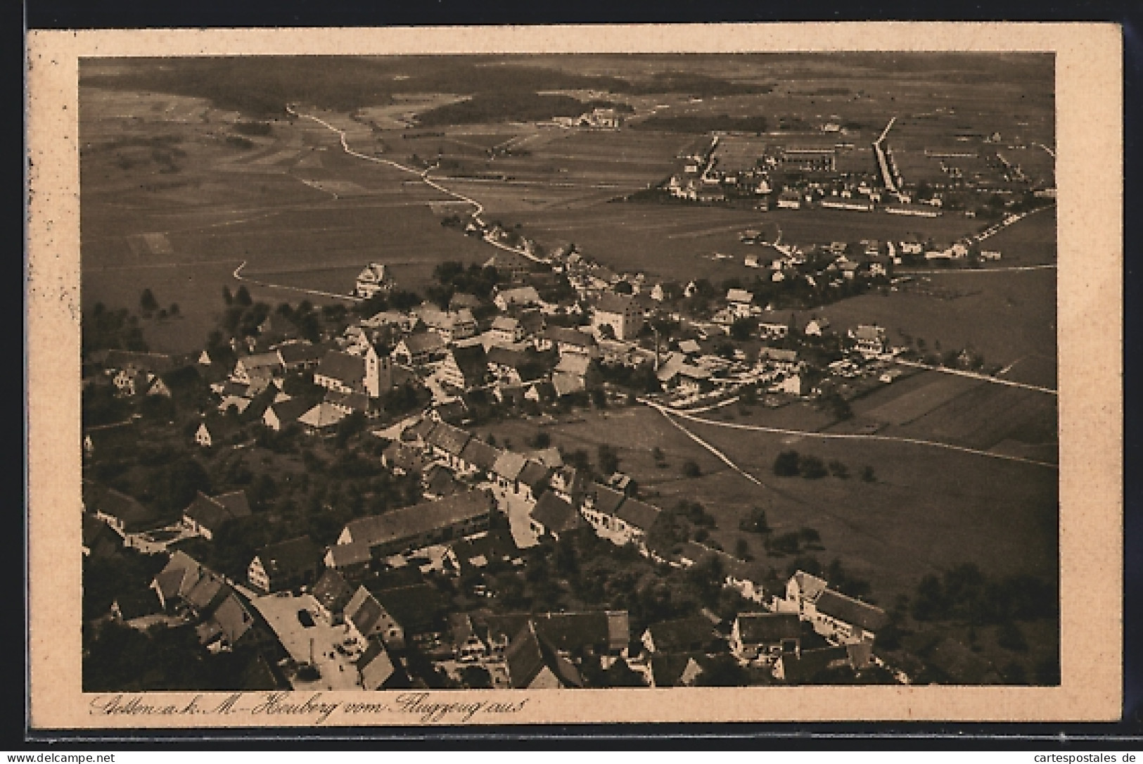 AK Stetten A. K. M., Heuberg Vom Flugzeug Aus  - Autres & Non Classés