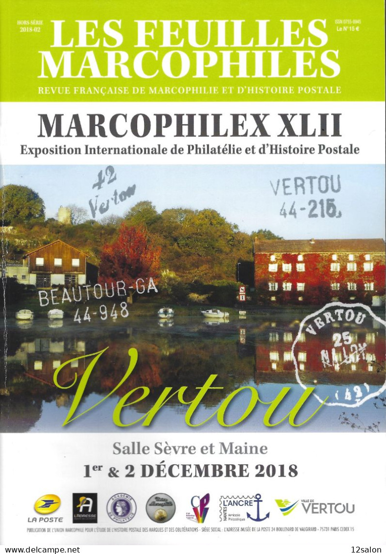 FEUILLES MARCOPHILES HORS SERIE 2018 02 MARCOPHILEX XLII VERTOU - Frans