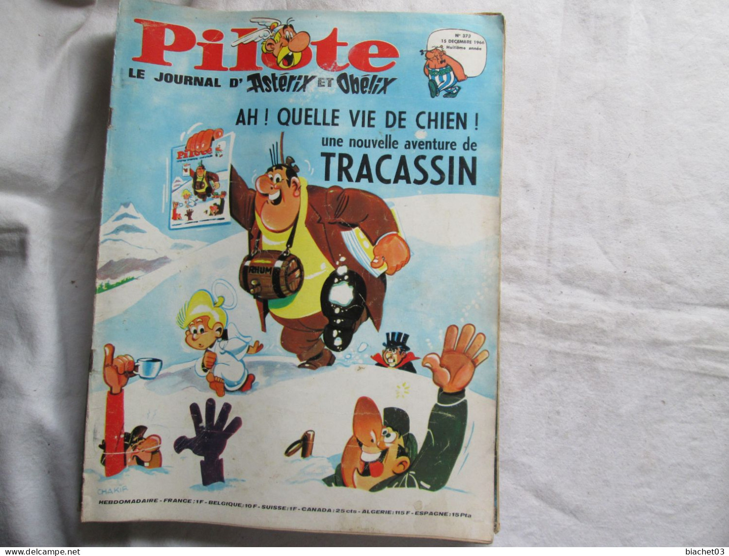 PILOTE Le Journal D'Astérix Et Obélix  N°373 - Pilote