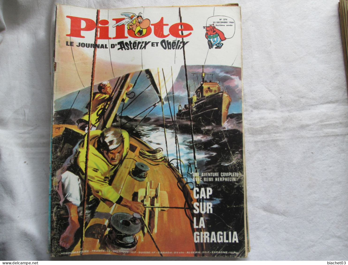 PILOTE Le Journal D'Astérix Et Obélix  N°374 - Pilote