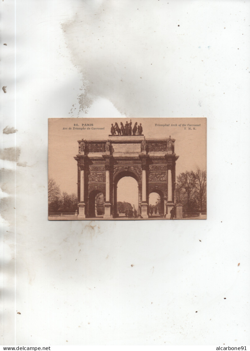 PARIS - Arc De Triomphe Du Carrousel - Triumphbogen