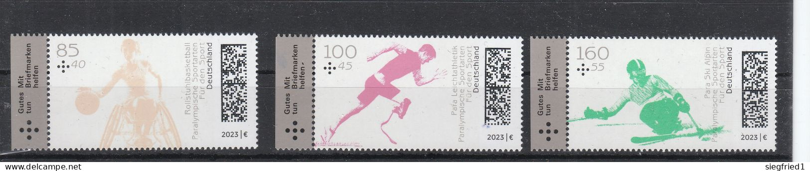 Deutschland BRD  **  3762-3764 Sport  Neuausgabe 4.5.23 - Unused Stamps