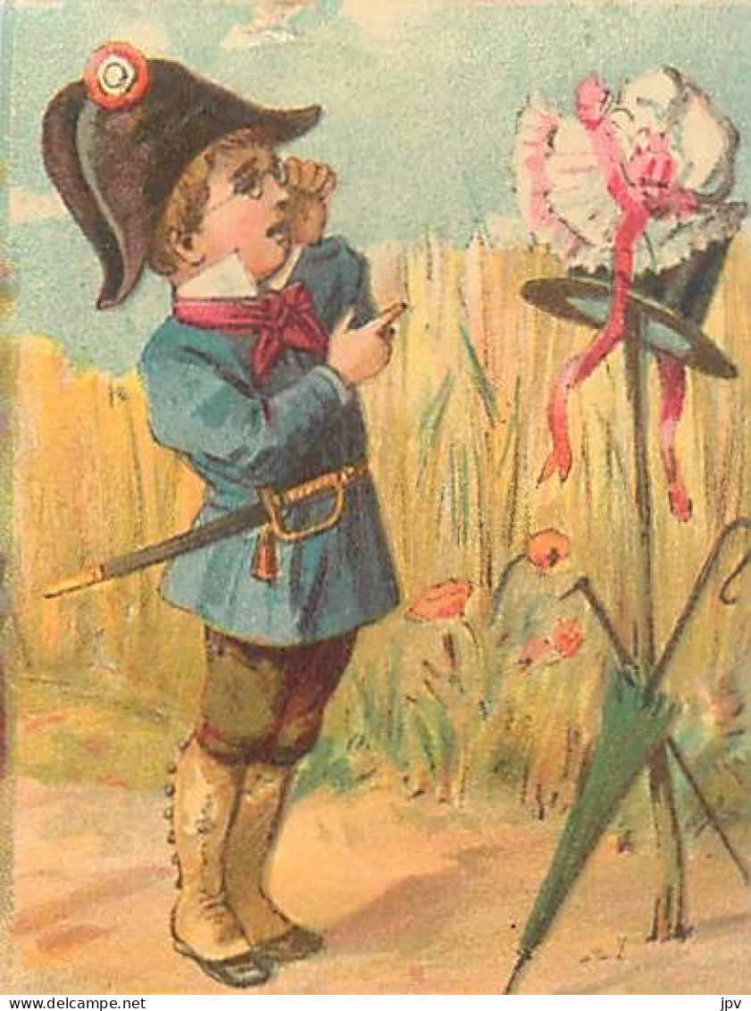 Véritable Chromolithographie : LE PETIT SOLDAT. - Autres & Non Classés