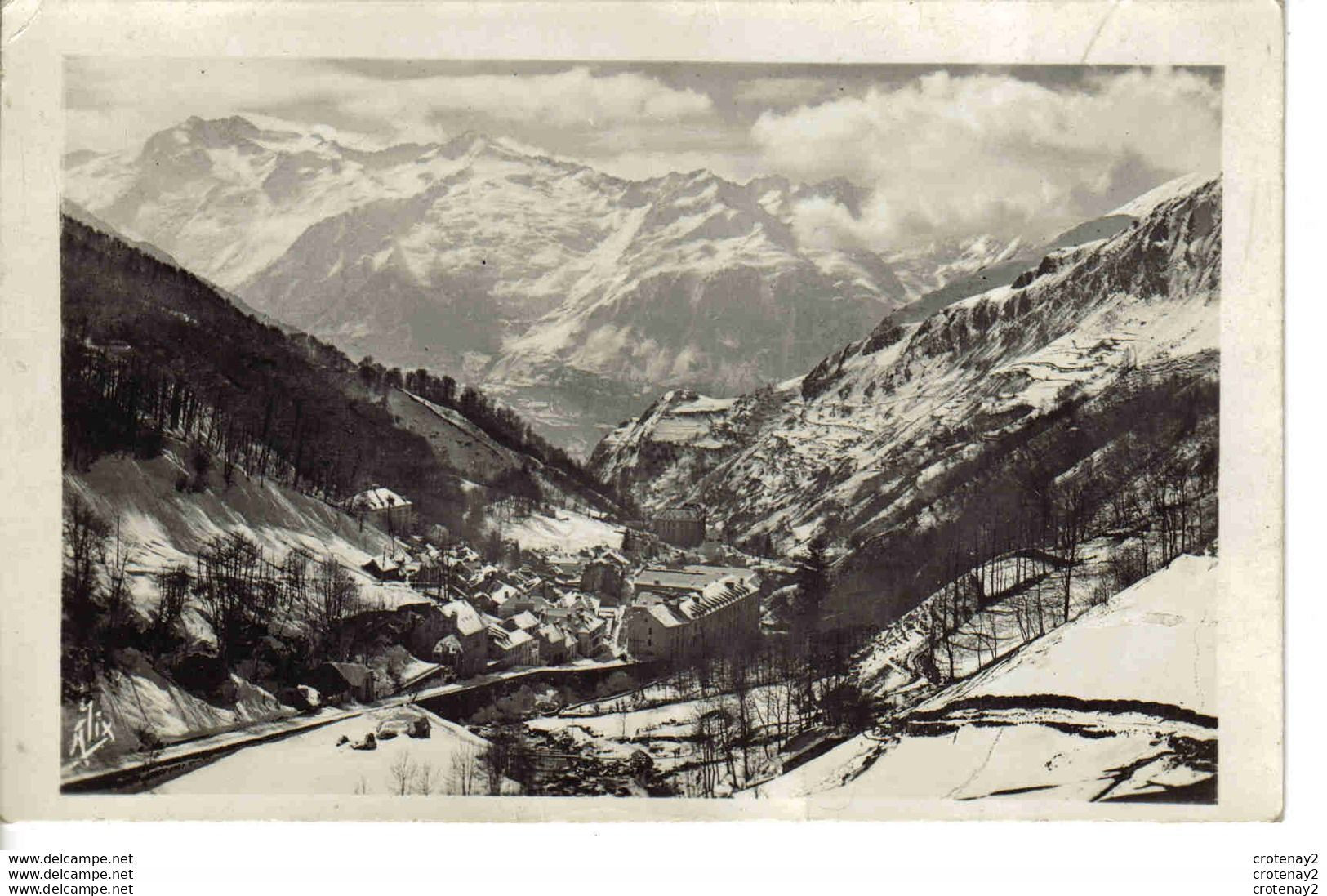 65 BAREGES Vue Générale Et Massif De L'ARDIDEM Les Pyrénées Sous La Neige N°714 édit Alix Bagnères De Bigorre - Bagneres De Bigorre