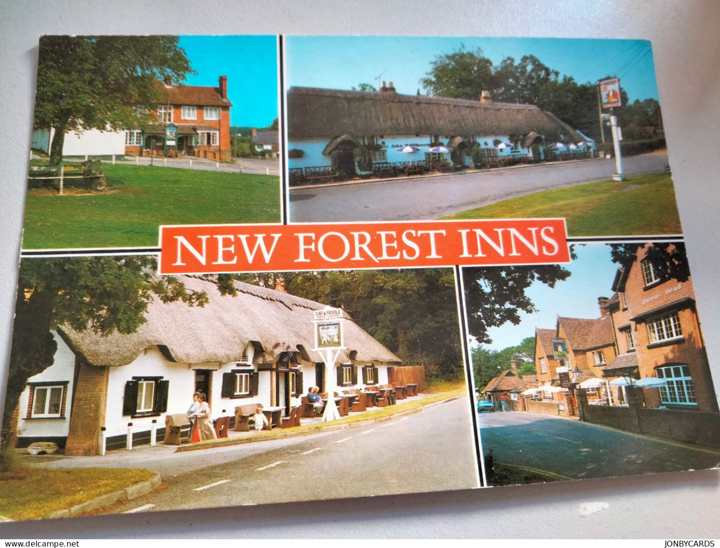 New Forest Inns,Hampshire.A Salmon Camera Colour Postcard.#50. - Otros & Sin Clasificación