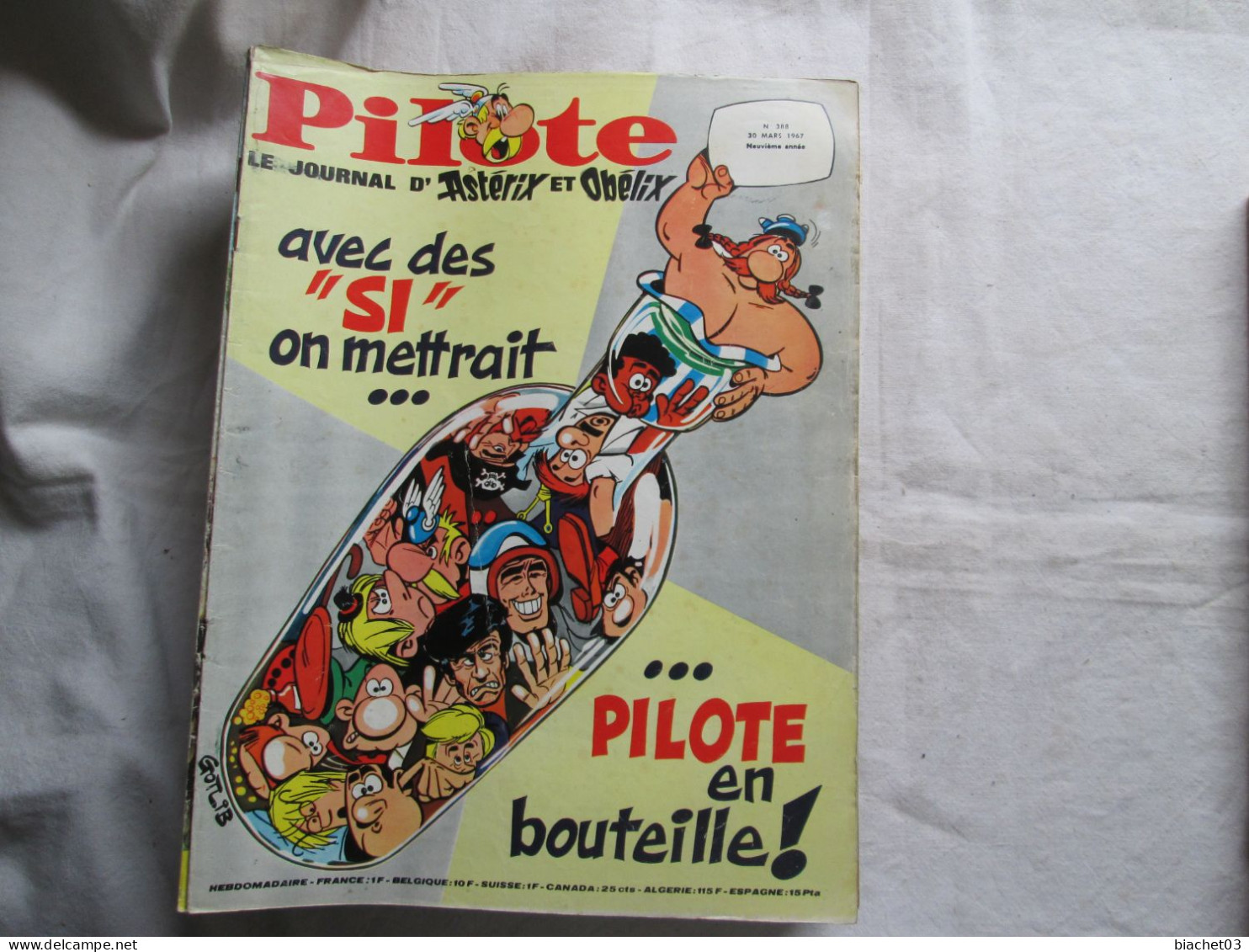 PILOTE Le Journal D'Astérix Et Obélix  N°388 - Pilote